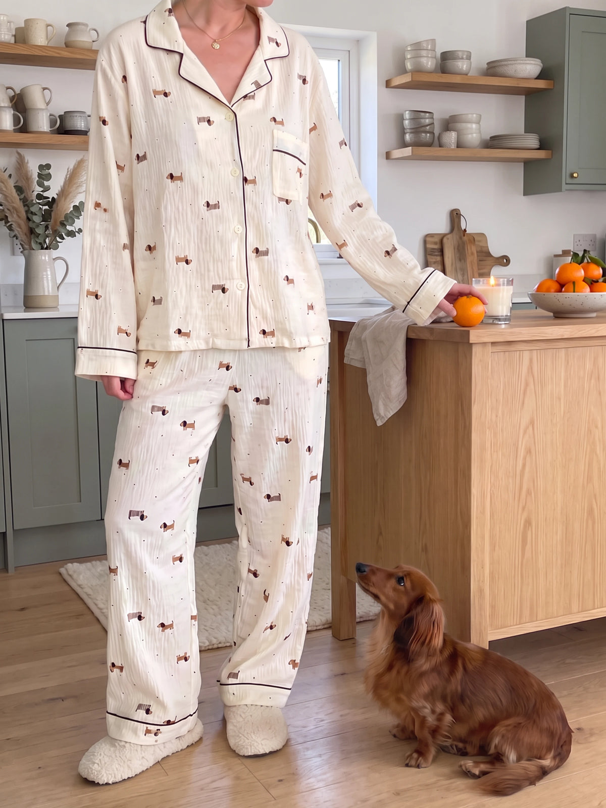 Le Pyjama Teckel - Pour des soirées complices avec votre compagnon à quatre pattes