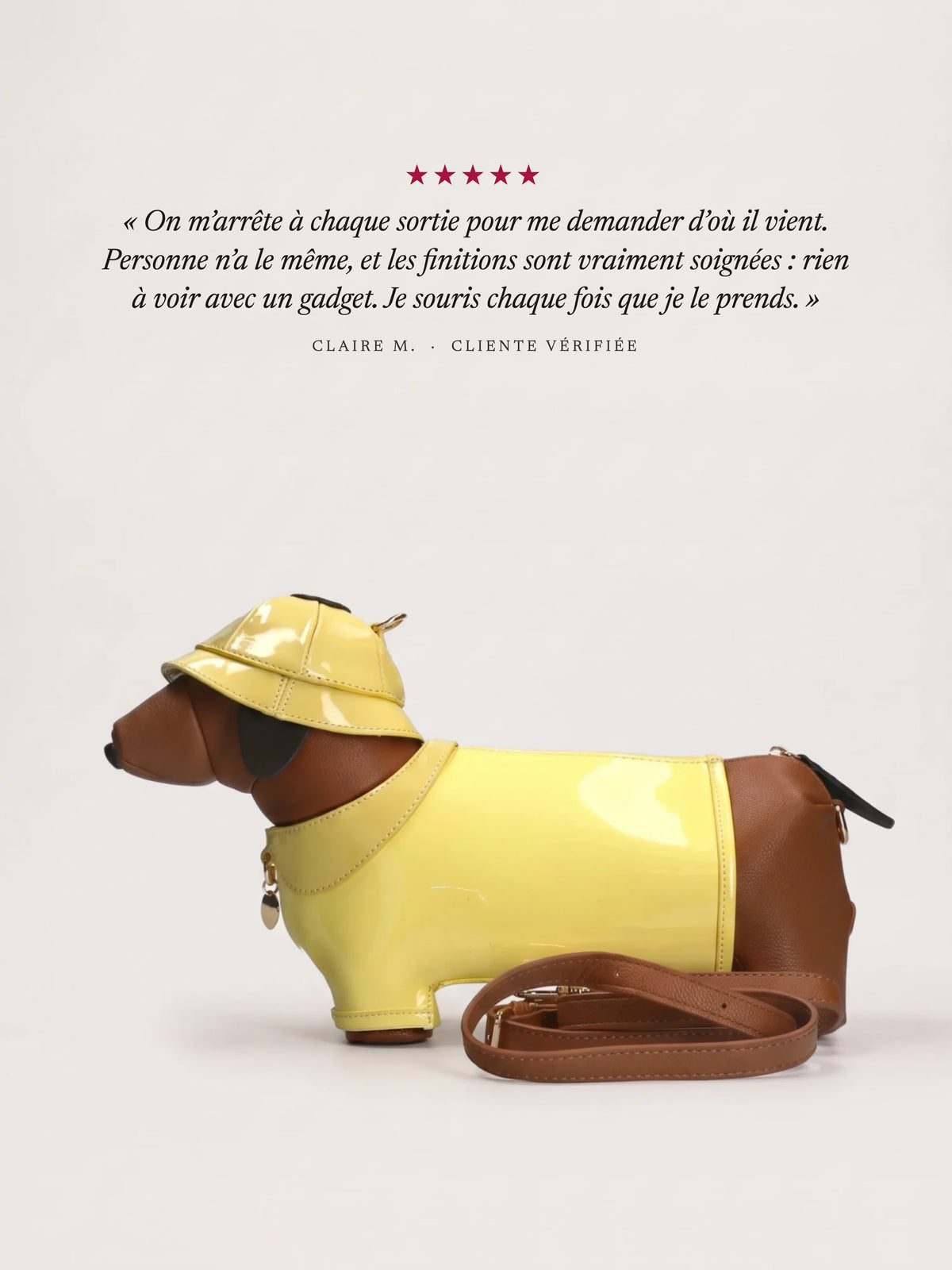 Le Sac Teckel - L'accessoire chic des amoureuses de teckels