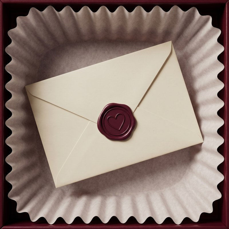 Enveloppe au cachet de cire